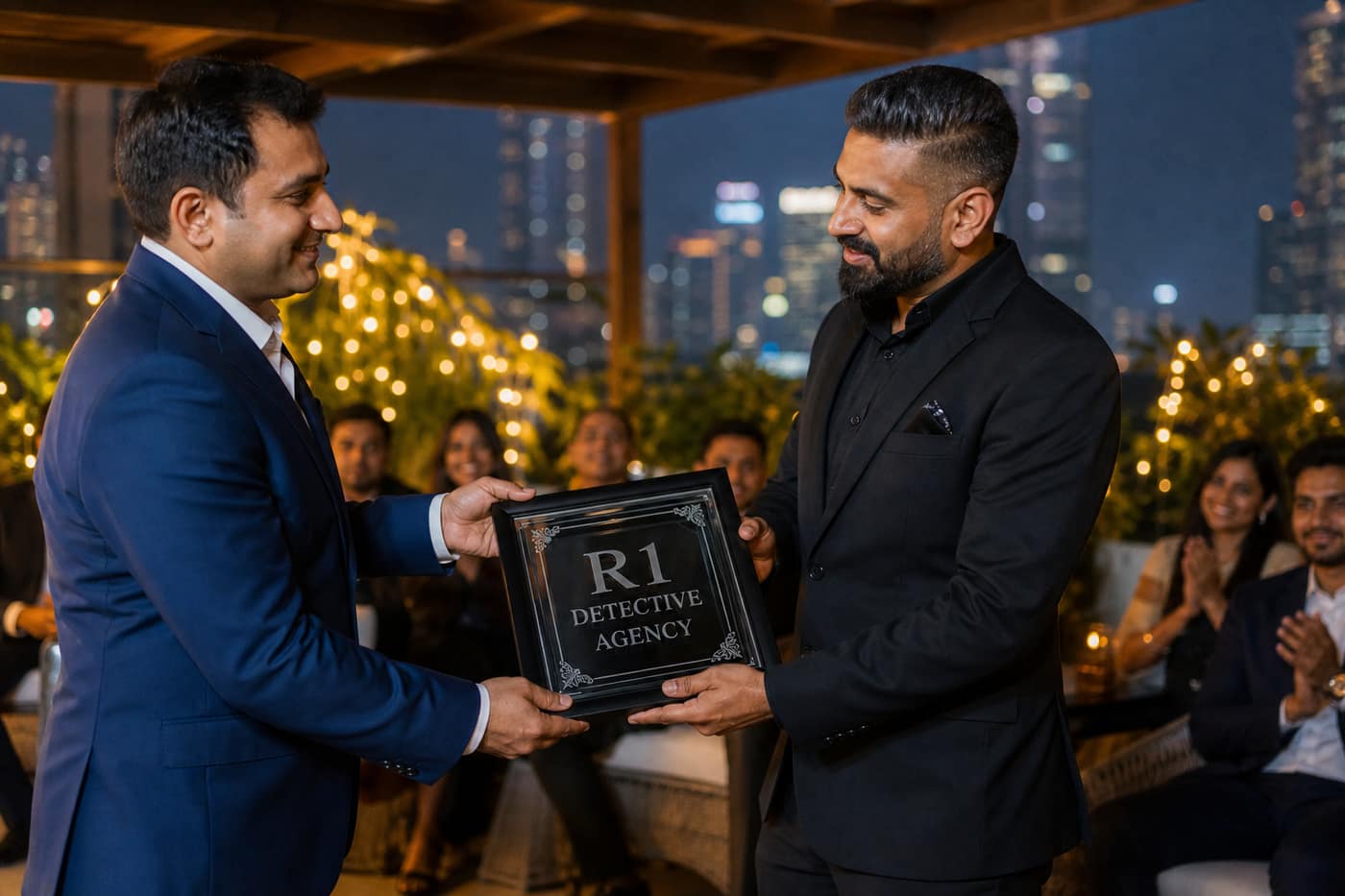 R1 Detective Agency terrace awards evening